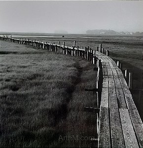 Gravura The Boardwalk Massachusetts 17,5 x 17,5 cm