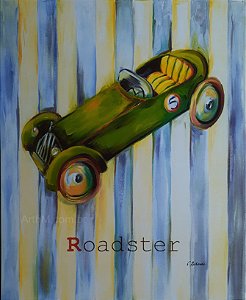 Gravura Infantil Roadster 30 x 24 cm