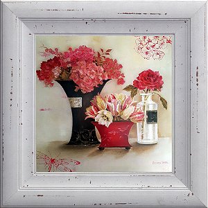 Gravura Coleção Luxury Bouquets 30 x 30 cm