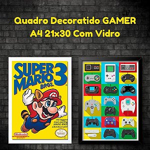 Quadro Decorativo - Mega Drive