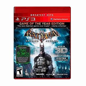 Jogo Batman Arkham City: Goty Edition PS3