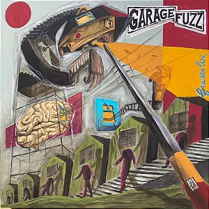 LP Garage Fuzz - Grawlix / Let The Chips Fall (BRANCO OU AMARELO)