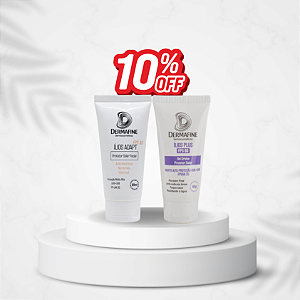 KIT PROTEÇÃO SOLAR FACIAL ILIOS ADAPT COLOR + ILOS PLUS - FPS 60 - 10% OFF