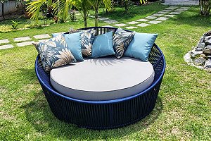 Chaise Corda Náutica e Alumínio Diâmetro 160cm modelo Summer