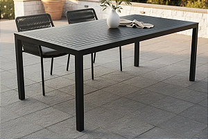 Mesa Deck Alumínio Ripado Pintado 75/80x200cm