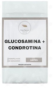 Glucosamina 1,5g + Condroitina 1,2g 60 Sachês Sabor Laranja