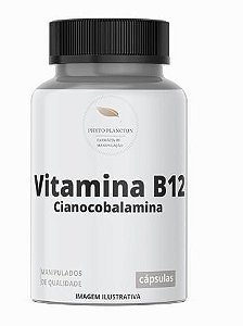 Vitamina B12 60 Cápsulas Sublinguais