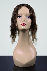 Topo Prótese Capilar Feminina Base Costurada Tic Tac