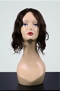 Topo Prótese Capilar Feminina Base Costurada