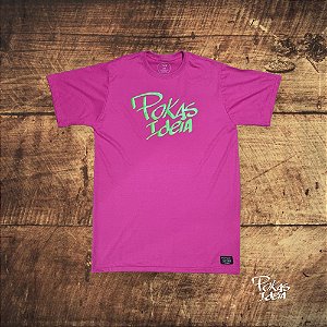 T-shirt long line Pokas Ideia PURPLE