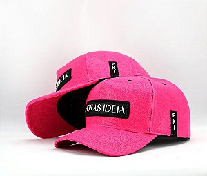 Boné Snapback Brilho Rosa
