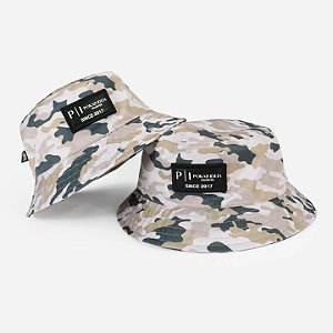 Bucket Hat Pokas Ideia  Camuflado