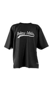 Camiseta Oversized Pokas Ideia Black