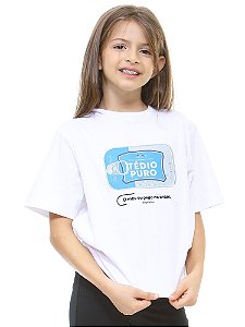 CAMISETA BÁSICA JUVENIL TÉDIO PURO