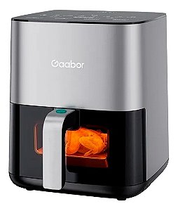 Fritadeira Elétrica Sem Óleo Gaabor 4,5L 1450W Cinza 127V