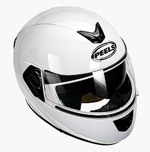 Capacete Peels Urban U-rb2 Classic Svs Branco Sem Grafismo