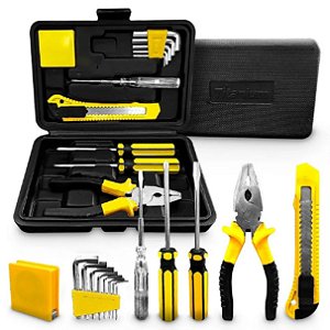 Kit Jogo De Ferramentas Com Maleta 11 Peças Chave Allen Aço