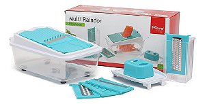 Ralador Fatiador Multiuso De Alimentos 05 Lâminas - Wincy