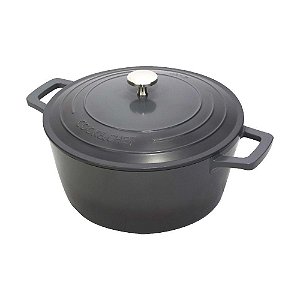 Caçarola 24 cm Revestimento Cerâmico 4,5 Litros Cook&Chef Indução