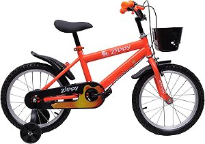 Bicicleta Infantil Aro 16 Com Rodinhas De Treinamento Bike Criança Zippy