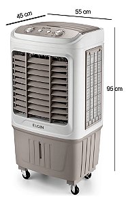 Climatizador Portátil Comercial Big Air 45 Litros Da Elgin Cor Branco 110v