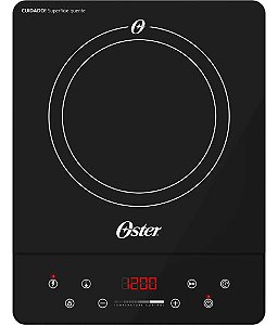 Cooktop de Indução 1 Boca Oster Touch Screen Portátil - 127V