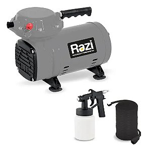 Compressor De Ar Direto 0,5cv 450w Rz-cadb Bivolt Razi