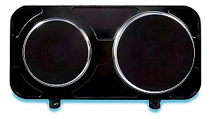 Fogão Eletrico De Mesa 2 pratos FMP-01 127V 2500W Agratto