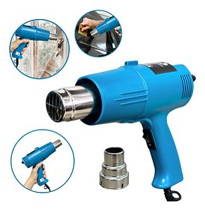 Soprador Térmico Ar Quente 2000w Com 2 Temperaturas 350° 600° Cabo 1.7m 110v Importway Iwst01-127v