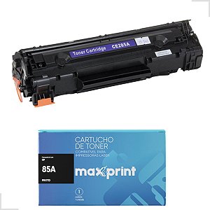 Cartucho De Toner Maxprint Compatível Hp Ce285a No.85a Preto