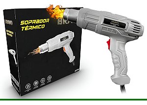 Soprador Térmico Profissional Reforçado Com Bico Ar Quente Frio 1500w 127v
