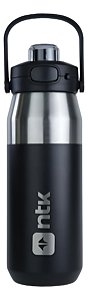 Garrafa Térmica 750ml Isomax Tampa Inteligente Com Alça Preto