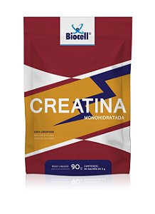 Creatina Monohidratada Biocell - Suplemento Alimentar em Pó