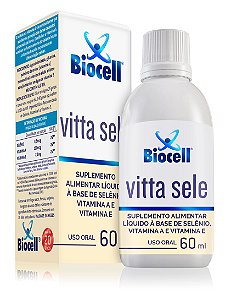 Vitta Sele Biocell - Suplemento Alimentar Líquido Sublingual