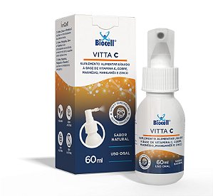 Vitta C Suplemento Alimentar Ionizado Spray 60ml - Biocell