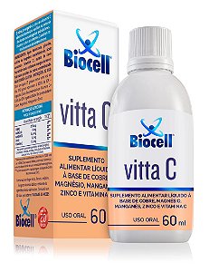 Vitta C Biocell - Suplemento Alimentar Líquido Sublingual