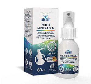 Multiminerais Suplemento Alimentar Ionizado Spray 60ml - Biocell