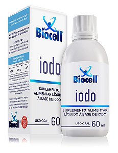 Iodo Biocell - Suplemento Alimentar Líquido Sublingual