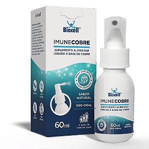 Imunecobre Suplemento Alimentar Ionizado Spray 60ml - Biocell