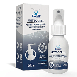 Osteocell Suplemento Alimentar Ionizado Spray 60ml - Biocell