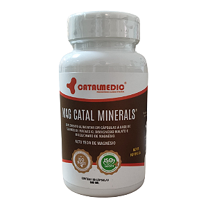Mag Catal Minerals Catalmedic - Suplemento alimentar à base magnésio