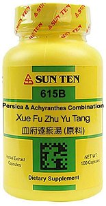 Xue Fu Zhu Yu Tang (Tangkuei & Platycodon Formula) 100caps 500mg - Sunten