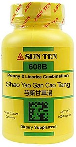 Shao Yao Gan Cao Tang (Peony & Licorice Formula) 100caps 500mg - Sunten