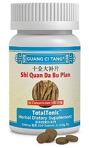 Shi Quan Da Bu Pian (Ginseng & Tang-kuei Formula) 200 tabletes 200mg - Guang Ci Tang