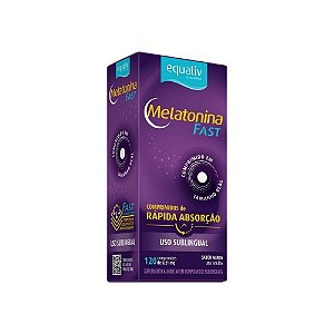 Melatonina Fast Sublingual 120 comprimidos - Equaliv