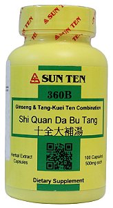 Shi Quan Da Bu Tang 500mg 100caps - Sunten