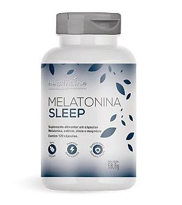 Melatonina Sleep - Healthline (120 cápsulas)