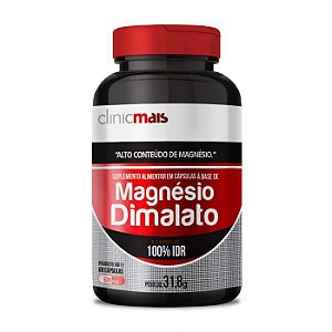 Magnésio Dimalato 60caps 530mg - Clinicmais