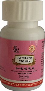 Jia Wei Xiao Yao Wan 200 pílulas - Chinerva