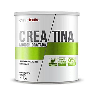 Creatina Monohidratada 300g - ClinicMais